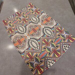 MACCINE Women's Bodycon Aztec Print Stretch Pencil Skirt - Multi Colors - Medium